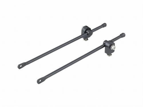 Rack Part Trek I-Type (Straight) 250mm Alloy Stay Black Rear