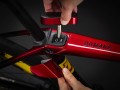 Domane SLR 9 50 Metallic Red Smoke to Blue Smoke Fade