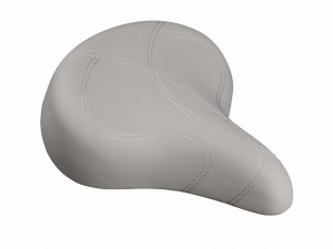 Siodełko Electra Ergo z elastomerami Szare