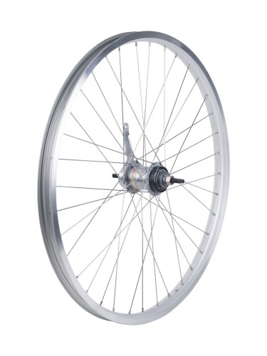 Koło tylne Electra Cruiser Lux 3i 26 Srebrne