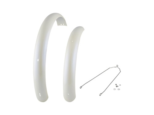 Błotnik Electra Vale GO! Biały perłowy para