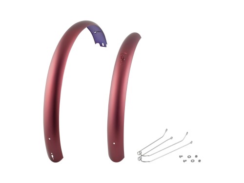 Komplet błotników Electra Townie Path GO! 10D Matte Oxblood