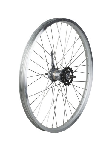 Koło tylne Electra Cruiser Lux 3i 24 Srebrne