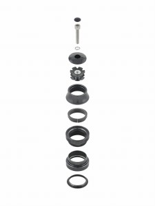 Headset Electra Threadless External Cup 1-1/8in Black