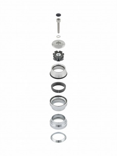 Headset Electra Threadless External Cup 1-1/8in Silver