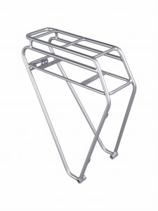 Bagażnik tylny Electra Townie GO! 7D do montażu akumulatora Srebrny