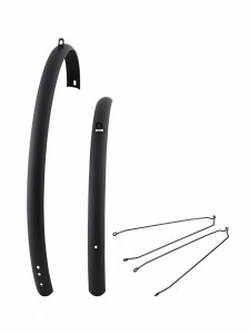 Komplet błotników do rowerów męskich Electra Loft 7i EQ M Czarny mat