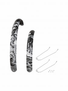 Komplet błotników Electra Townie Path GO! 10D Czarny