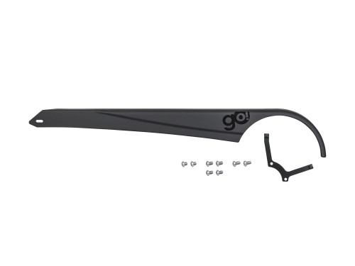 Osłona łańcucha do rowerów męskich Electra Townie Go! 8D 26" Czarna mat