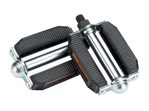 Pedał Electra Deluxe Block Spindle 1/2" Chrom/Czarny