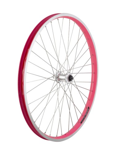 Koło przednie Electra Townie Go! 5i 26 Różowe/Srebrne