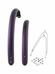 Zestaw błotników do rowerów damskich Electra Townie 7D EQ 26" Fioletowy mat