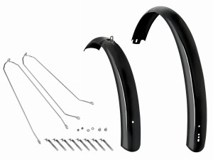 Komplet błotników Electra Loft GO! 700c Czarny