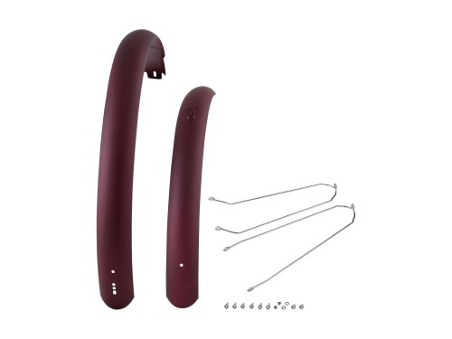 Komplet błotników Electra Townie Path 9D EQ Matte Rosewood