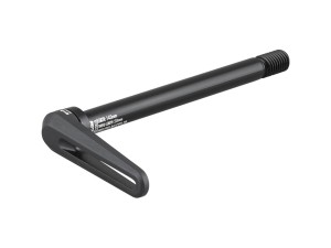 Zacisk koła Bontrager Oś przelotowa 12 × 143mm Czarna Przednia