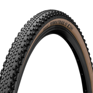 Opona CONTINENTAL Terra Trial 700x40C Czarna-Brązowa