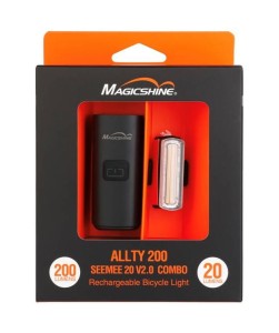 Zestaw lampek MAGICSHINE Allty 200 + Seemee 20 V2.0