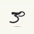 Kierownica BLACK INC CARBON FIBER INTEGRATED AERO BARSTEM AB-02 (42 cm x 110 mm) , BI-ABARST42110-02
