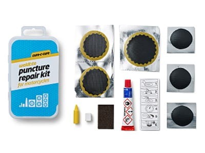 Zestaw łatek motoryzacyjnych WELDTITE Cure-C-Cure Puncture Repair Kit For Motorcycles (6x Łatka + Kl