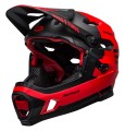 Kask full face BELL SUPER DH MIPS SPHERICAL fasthouse matte gloss red black roz. M (55-59 cm).