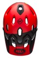 Kask full face BELL SUPER DH MIPS SPHERICAL fasthouse matte gloss red black roz. M (55-59 cm).