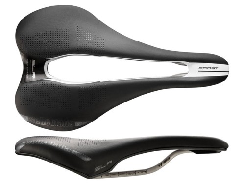 Siodło SELLE ITALIA SLR BOOST ENDURANCE TI316, Superflow S (id match S3), TI 316 Rail, Fibra-Tek, Li