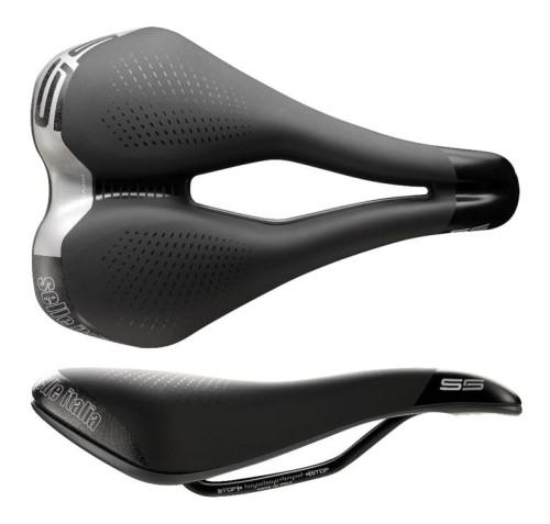 Siodło SELLE ITALIA SPORTOURING MAX S 5 SUPERFLOW L (id match L3), Fec Alloy Rail, Soft-Tek, Light G