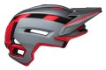 Kask full face BELL SUPER AIR R MIPS SPHERICAL matte gray red roz. S (52-56 cm).