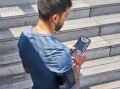 Pas do biegania z pokrowcem na telefon na ramię SHAPEHEART NHR AMZ roz.M < 14,7 cm