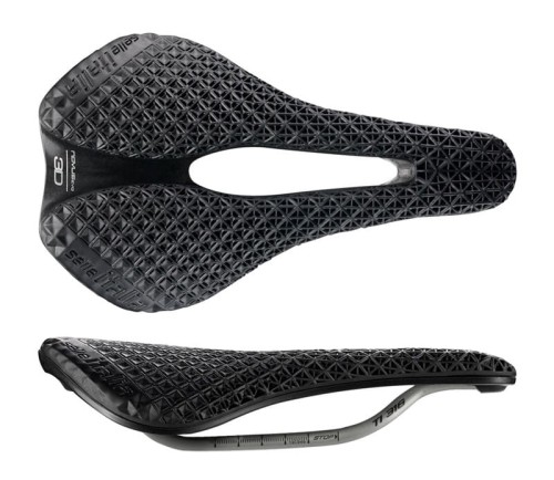 Siodło SELLE ITALIA NOVUS BOOST EVO 3D TI316, Superflow L (id match L3), Ti316 Rail, 246g