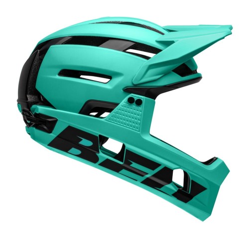 Kask full face BELL SUPER AIR R MIPS SPHERICAL matte turquosie black roz. L (59-63 cm).