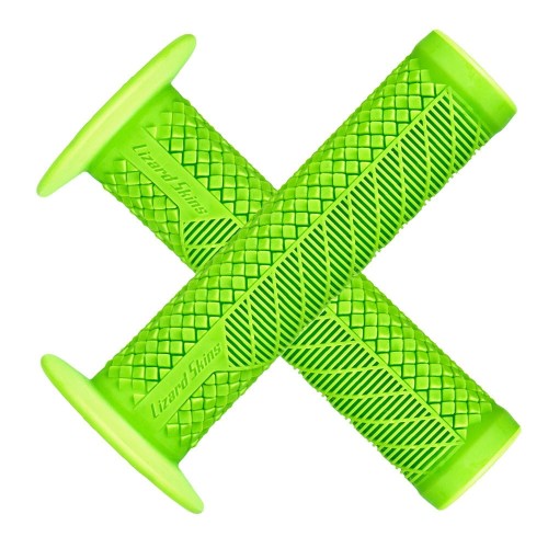 Chwyty kierownicy LIZARDSKINS Single Compound CHARGER EVO with Flange - Green