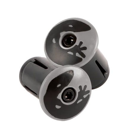 Korki do kierownicy LIZARDSKINS Road Bar End Plugs - Cool Gray para