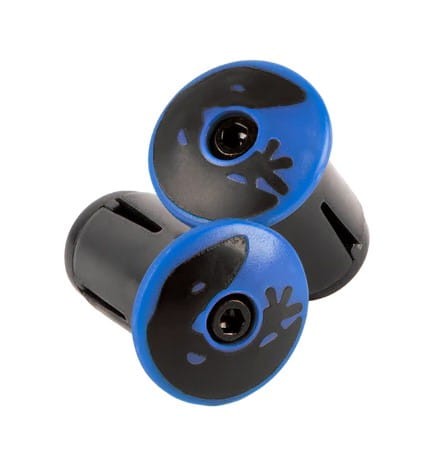 Korki do kierownicy LIZARDSKINS Road Bar End Plugs - Cobalt Blue para