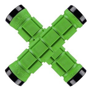 Chwyty kierownicy LIZARDSKINS Dual-Clamp Lock-On NORTHSHORE - Lime Green
