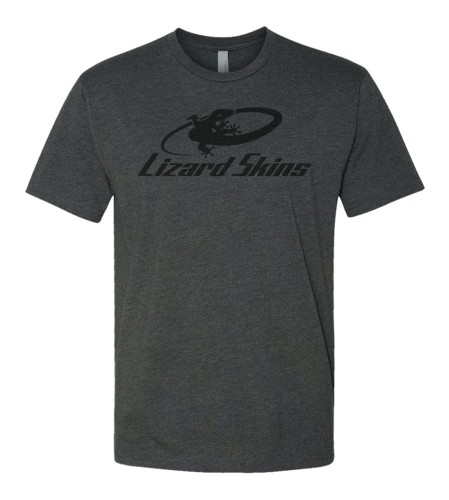 T-shirt LIZARD SKINS SUBTLE LOGO charcoal gray roz. M