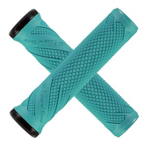 Chwyty kierownicy LIZARDSKINS Single-Clamp Lock-On WASATCH teal