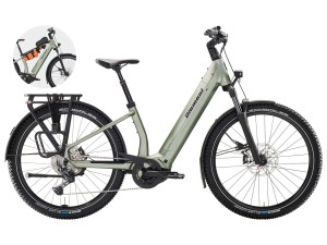 Rower elektryczny DIAMANT Suvea Trip Plus 800Wh 2027 L/XL Zielony