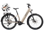 Rower elektryczny DIAMANT Suvea Trip Plus 800Wh 2027 S/M Beżowy