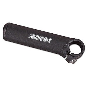 Rogi kierownicy rowerowej ZOOM 80mm Czarne