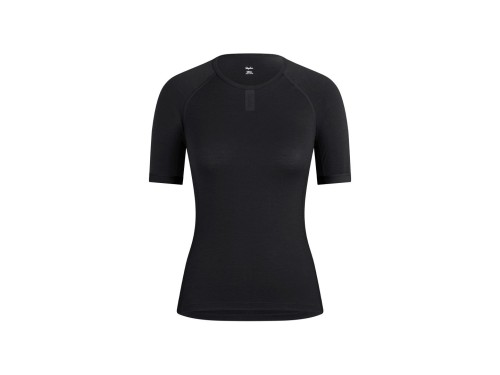 Baselayer Rapha Merino Short Sleeve Women Medium Black