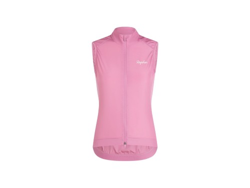Vest Rapha Core Gilet Women X-Small Dusty Mauve/White