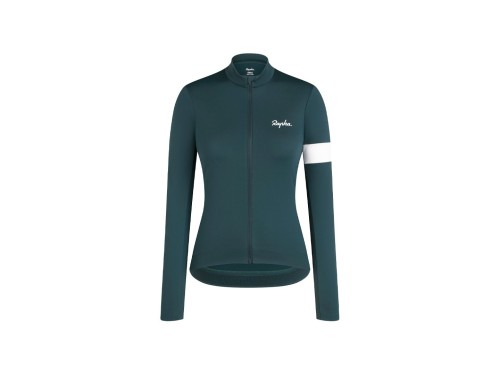 Jersey Rapha Core Thermal LS Women X-Small Forest Green