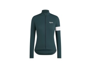 Jacket Rapha Core Winter Women Large Forest Green/White