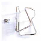 Koszyk na bidon aluminiowy Srebrny