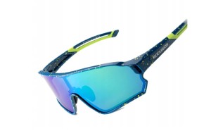 Okulary rowerowe ROCKBROS Polaryzacyjne Niebieskie